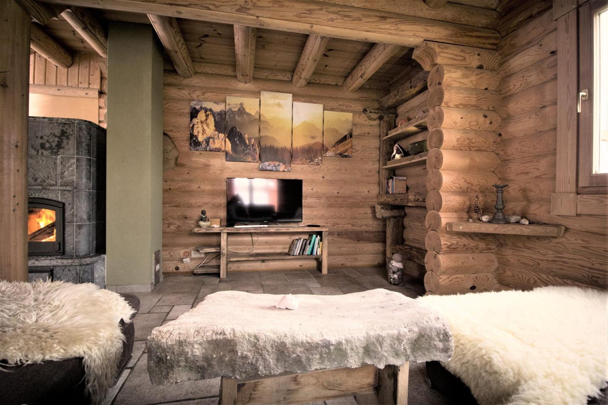 Oybiner Blockhaus Und Ferienwohnungen Hain  Exteriér fotografie