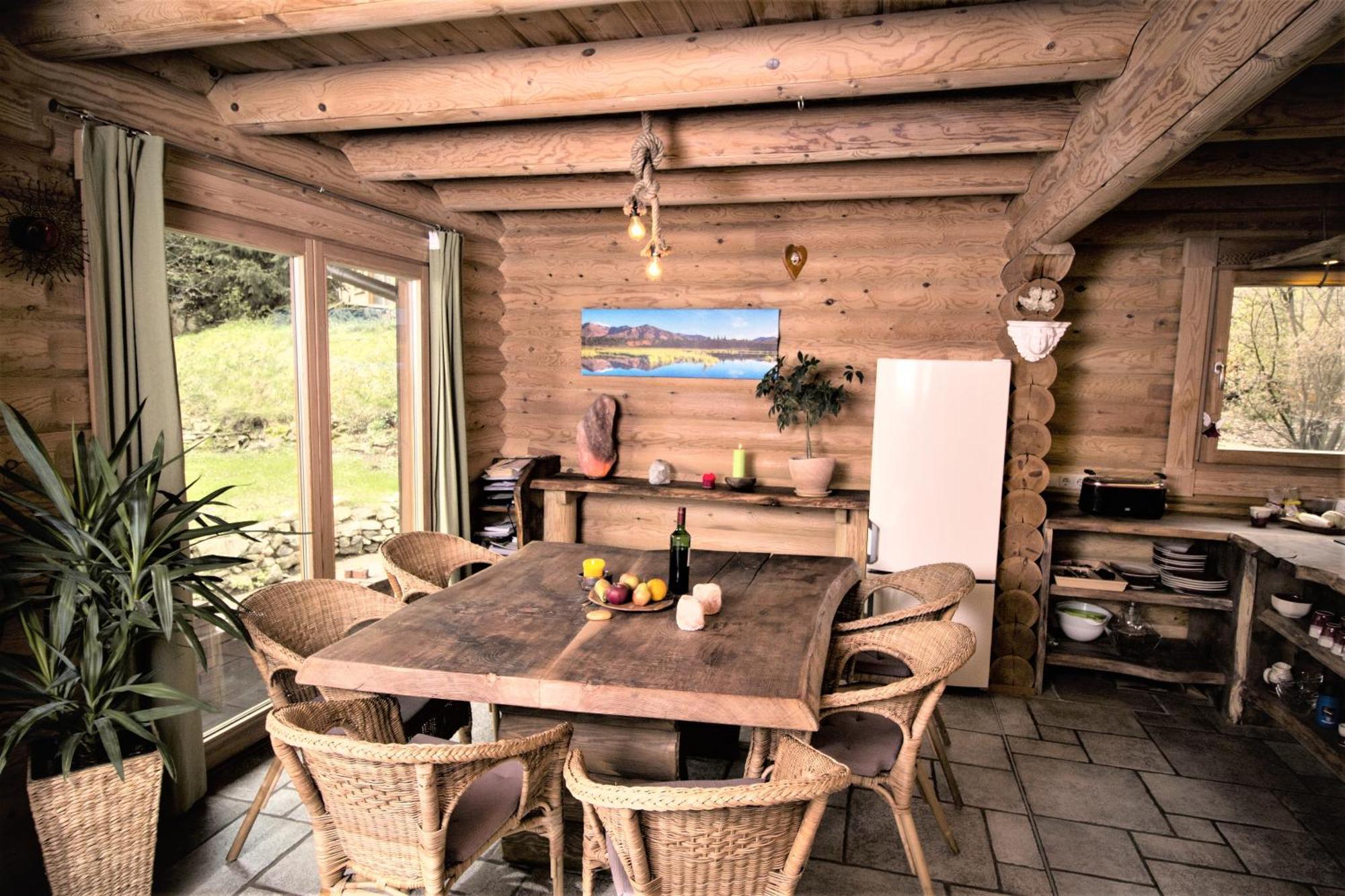 Oybiner Blockhaus Und Ferienwohnungen Hain  Exteriér fotografie