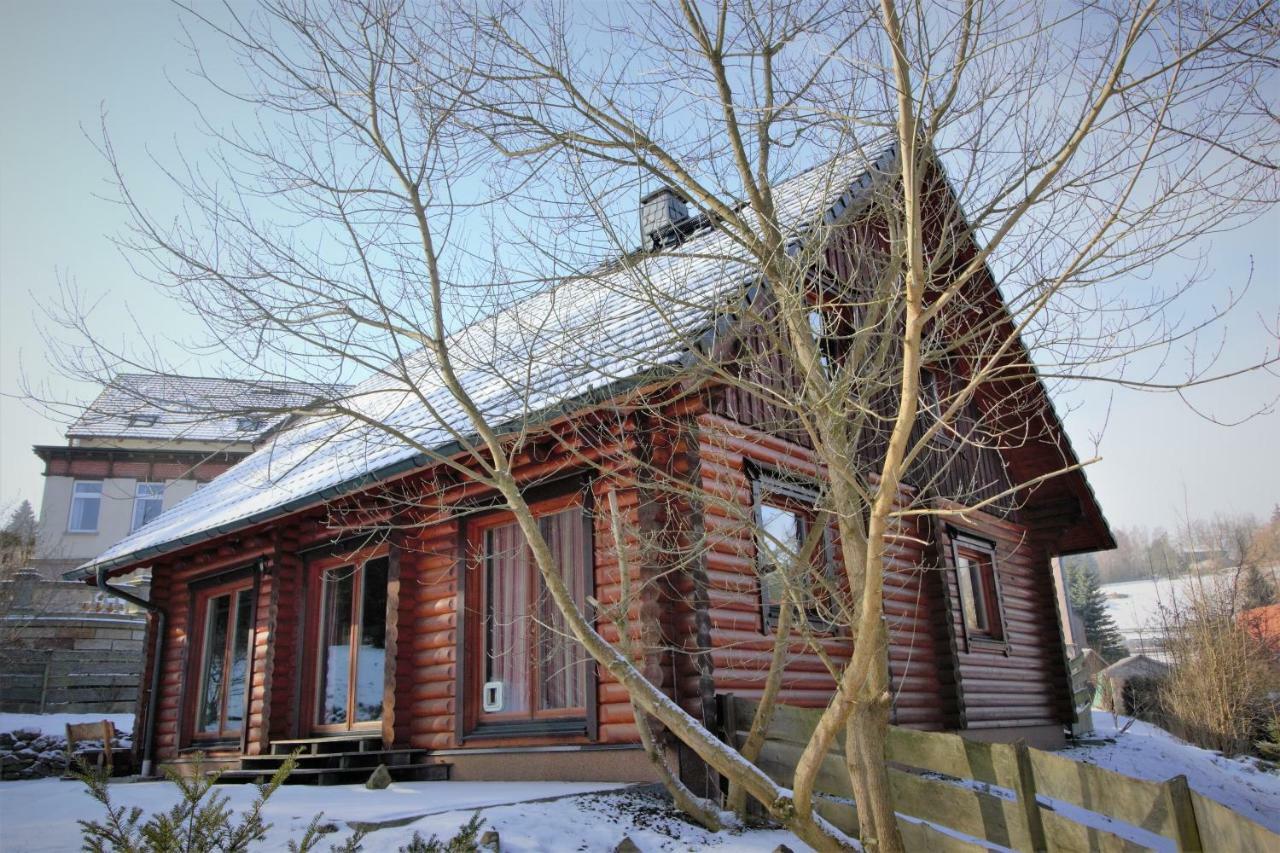 Oybiner Blockhaus Und Ferienwohnungen Hain  Exteriér fotografie