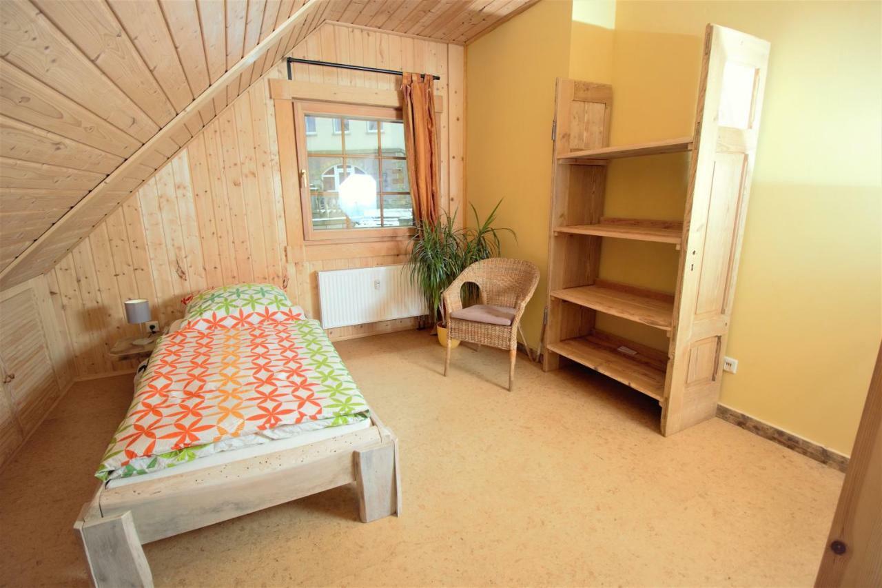 Oybiner Blockhaus Und Ferienwohnungen Hain  Exteriér fotografie