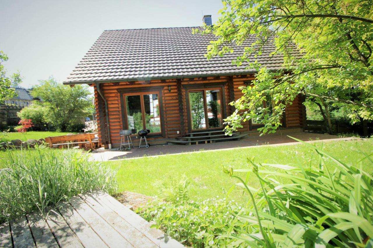 Oybiner Blockhaus Und Ferienwohnungen Hain  Exteriér fotografie