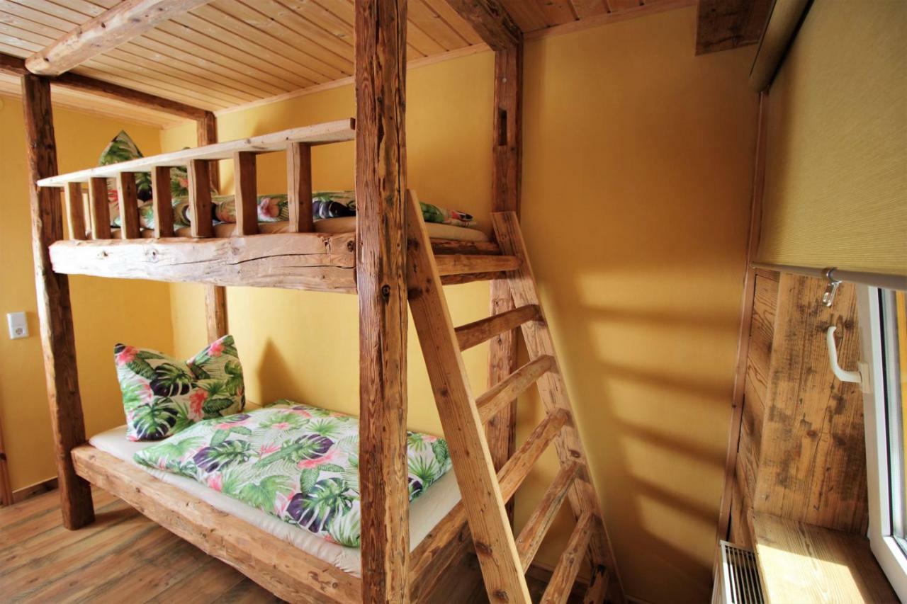 Oybiner Blockhaus Und Ferienwohnungen Hain  Exteriér fotografie