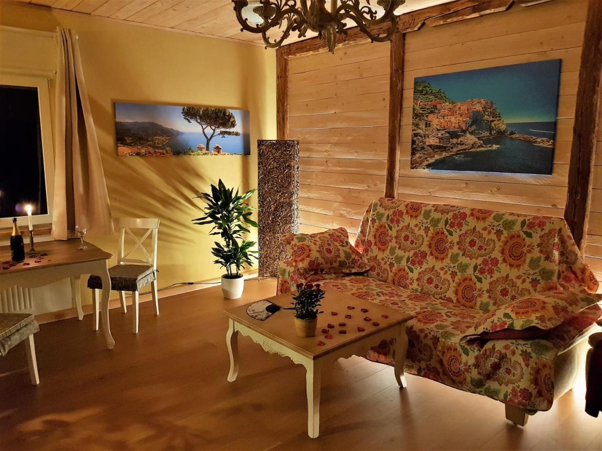 Oybiner Blockhaus Und Ferienwohnungen Hain  Exteriér fotografie