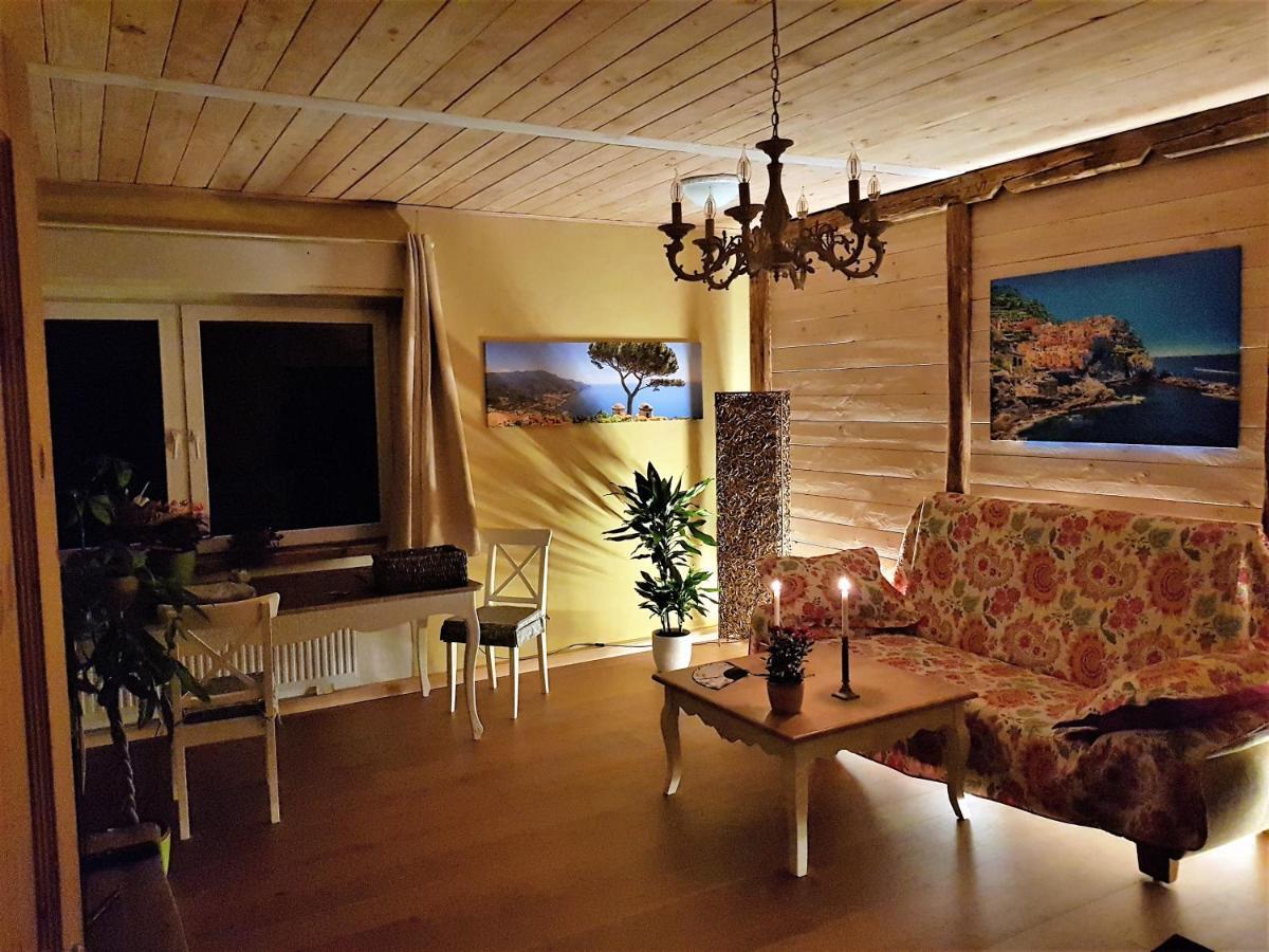Oybiner Blockhaus Und Ferienwohnungen Hain  Exteriér fotografie